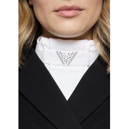 PLASTRON CRYSTAL FABRIC TRIANGLE SS26 SAMSHIELD