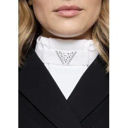PLASTRON CRYSTAL FABRIC TRIANGLE SS26 SAMSHIELD