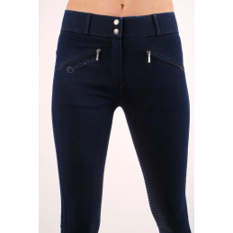 PANTALON LYDIA TAILLE HAUTE SEQUINS MONTAR