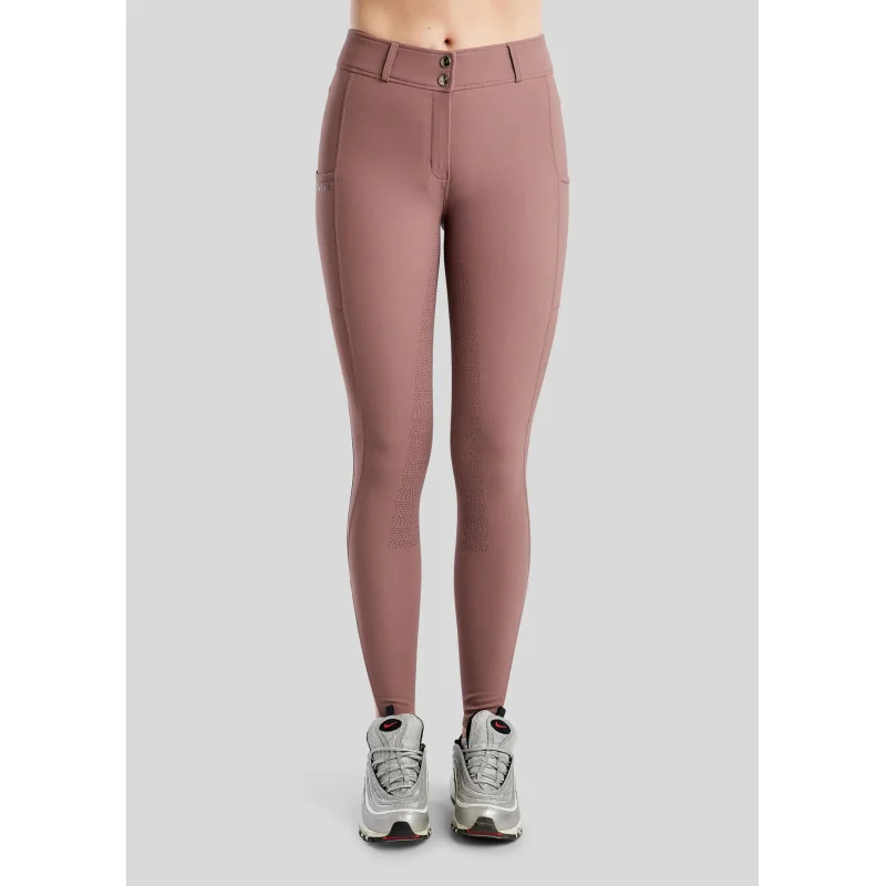 PANTALON MEGAN TAILLE HAUTE MONTAR