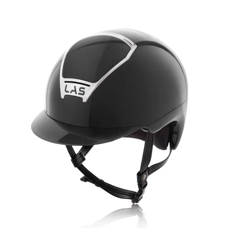 casque d'équitation las helmet opéra noir