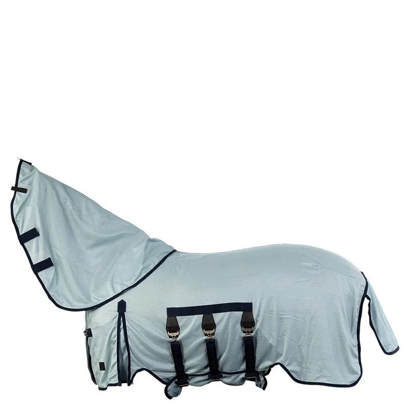 Chemise anti-mouches Combo Repellent BR avec couvre-cou amovible pour cheval