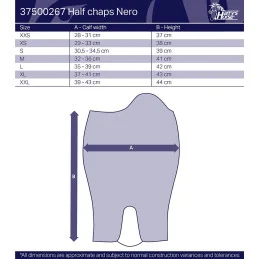 MINI CHAPS NERO HARRY'S HORSE