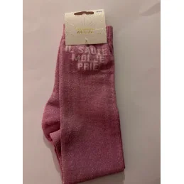 CHAUSSETTES PAILLETTES EQUITATION - IL SAUTE MOI JE PRIE