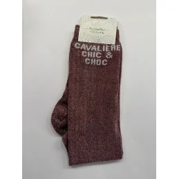 CHAUSSETTES PAILLETTES EQUITATION - CAVALIERE CHIC ET CHOC