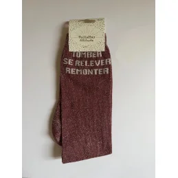 CHAUSSETTES PAILLETTES EQUITATION - TOMBER SE RELEVER REMONTER