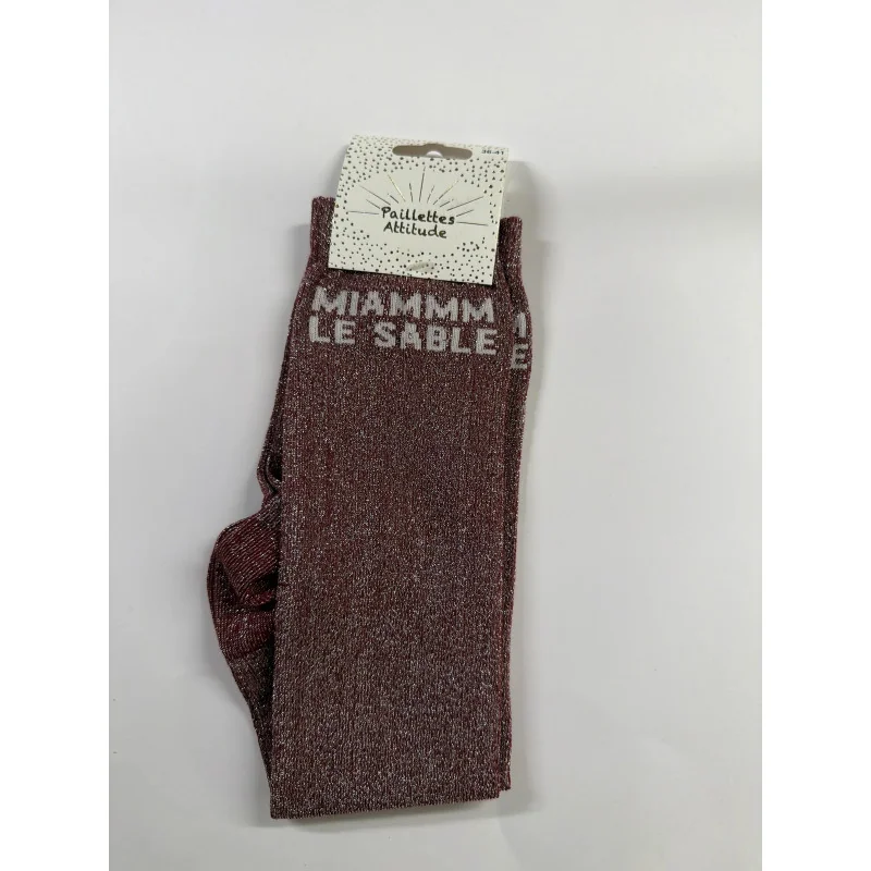 CHAUSSETTES PAILLETTES EQUITATION - MIAMMM LE SABLE