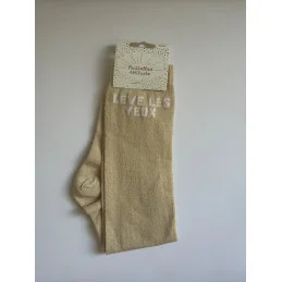 CHAUSSETTES PAILLETTES EQUITATION - LEVE LES YEUX