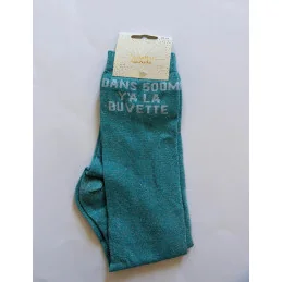 CHAUSSETTES PAILLETTES EQUITATION - DANS 500M Y'A LA BUVETTE