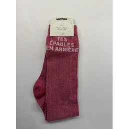 CHAUSSETTES PAILLETTES EQUITATION - TES EPAULES EN ARRIERE