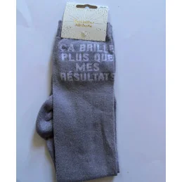 CHAUSSETTES PAILLETTES EQUITATION - CA BRILLE PLUS QUE MES RESULTATS