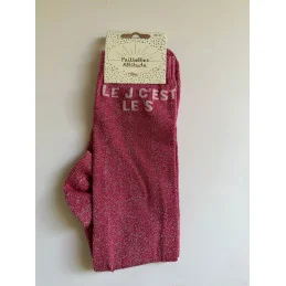 CHAUSSETTES PAILLETTES EQUITATION - LE J C'EST LE S