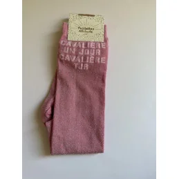 CHAUSSETTES PAILLETTES EQUITATION - CAVALIERE UN JOUR, CAVALIERE TJR