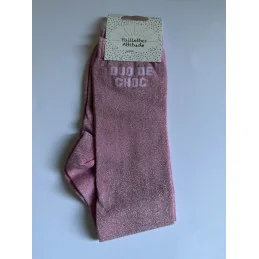 CHAUSSETTES PAILLETTES EQUITATION - DUO DE CHOC