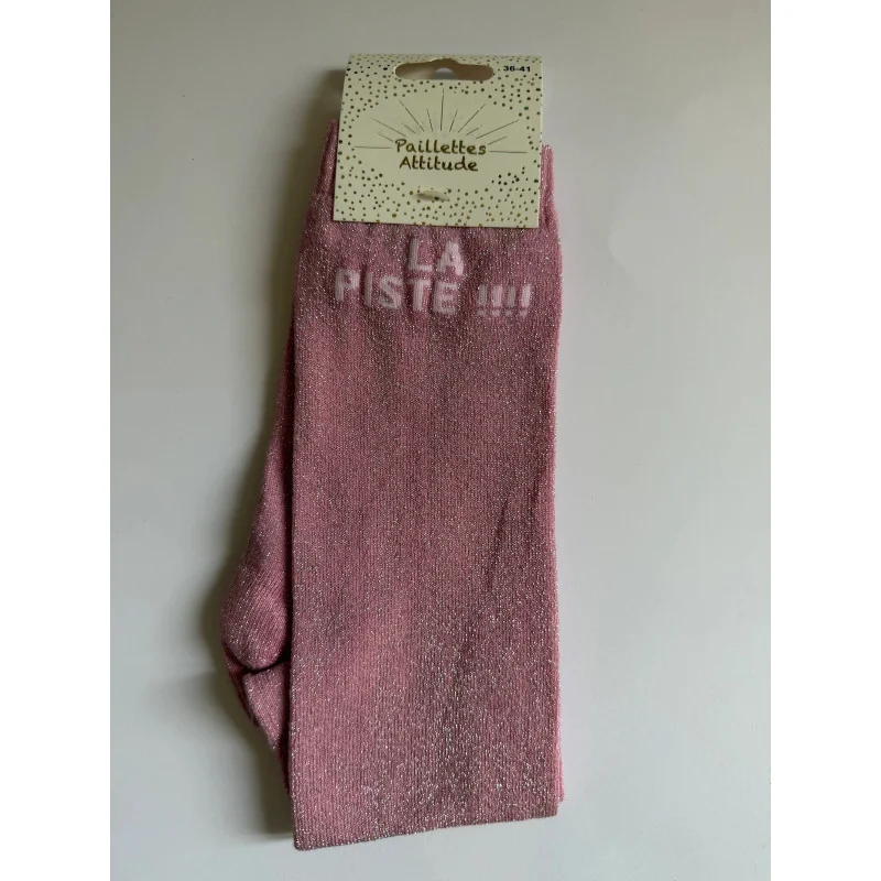 CHAUSSETTES PAILLETTES EQUITATION - LA PISTE!!!