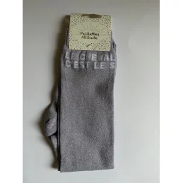 CHAUSSETTES PAILLETTES EQUITATION - LE CHEVAL C'EST LE S