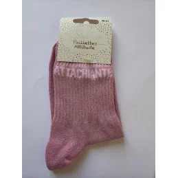 CHAUSSETTES PAILLETTES - ATTACHIANTE