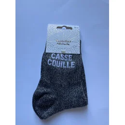 CHAUSSETTES PAILLETTES - CASSE COUILLE