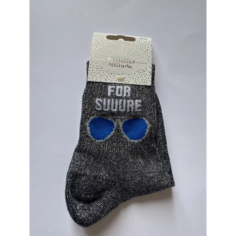 CHAUSSETTES PAILLETTES - FOR SURE