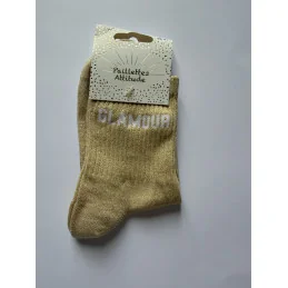 CHAUSSETTES PAILLETTES - GLAMOUR