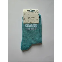 CHAUSSETTES PAILLETTES - GRANDE GUEULE