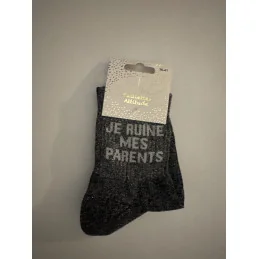 CHAUSSETTES PAILLETTES - JE RUINE MES PARENTS