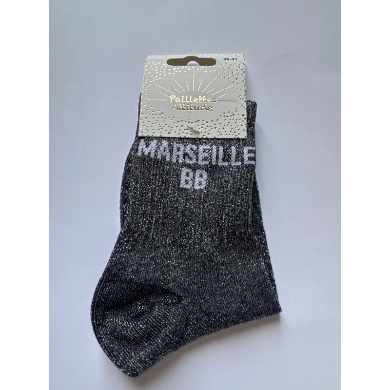 CHAUSSETTES PAILLETTES - MARSEILLE BB