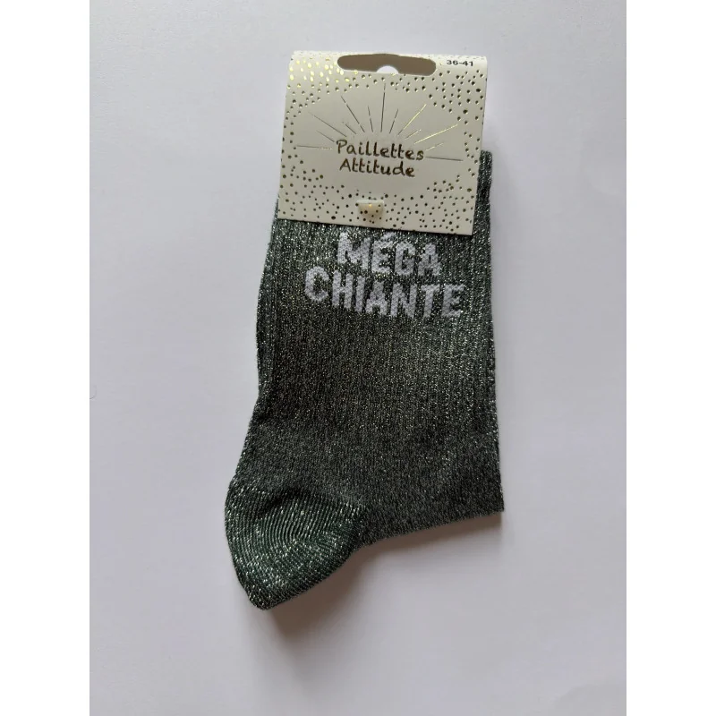 CHAUSSETTES PAILLETTES - MEGA CHIANTE