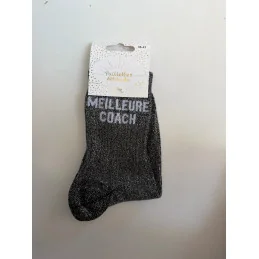 CHAUSSETTES PAILLETTES - MEILLEURE COACH