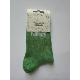 CHAUSSETTES PAILLETTES - PUPUCE
