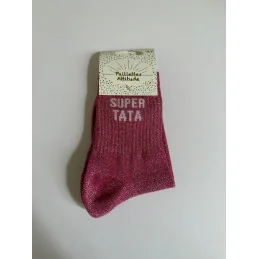 CHAUSSETTES PAILLETTES - SUPER TATA