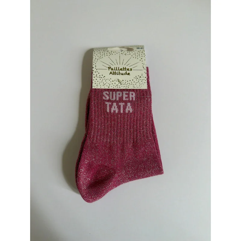 CHAUSSETTES PAILLETTES - SUPER TATA