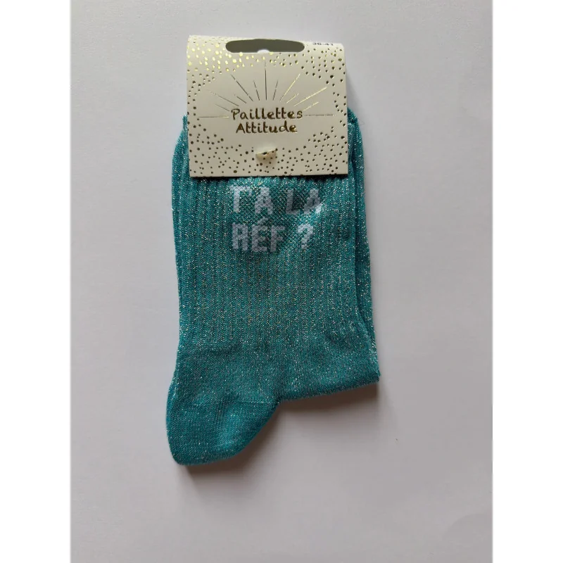 CHAUSSETTES PAILLETTES - T'A LA REF?