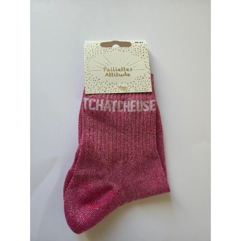 CHAUSSETTES PAILLETTES - TCHATCHEUSE
