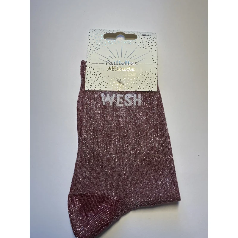 CHAUSSETTES PAILLETTES - WESH