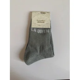 CHAUSSETTES PAILLETTES - LA QUEEN