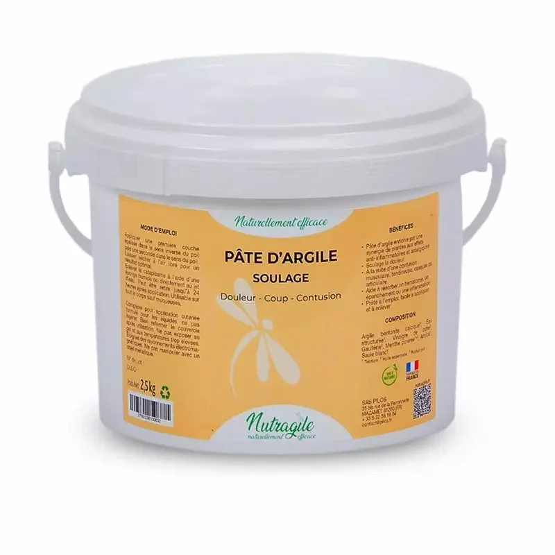 Argile soulage spéciale douleur nutragile