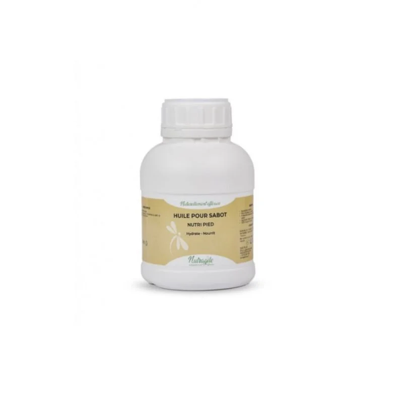 Huile pour sabots Nutri Pieds Nutragile 500 ml – Sabots secs cheval