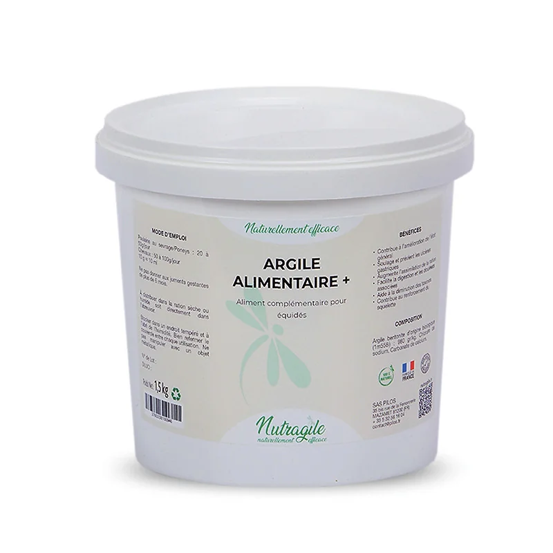 argile alimentaire nutragile pour ulcères