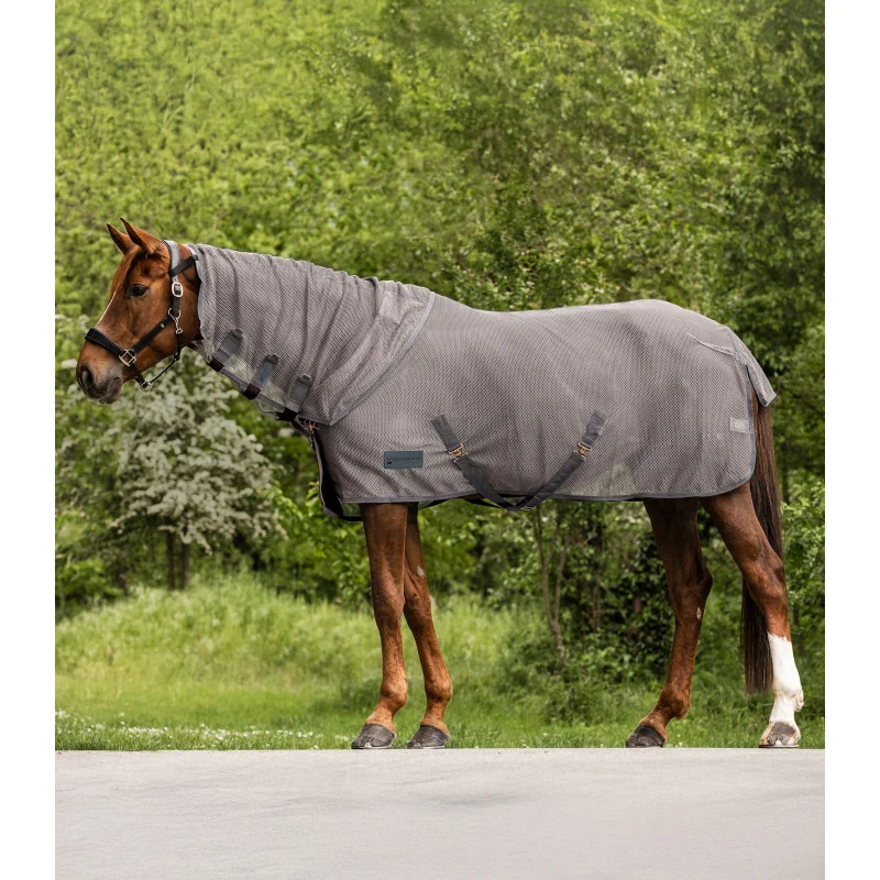Couvre-Cou Anti-Mouches Mesh | Protection Encolure Cheval | MCM
