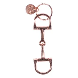 Porte-Clés Mors Olive Rosegold HKM | Tendance Équestre | MCM
