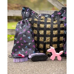 Kit de Pansage Sac à Dos Isalyn QHP | Poney Licorne & Paillettes | MCM