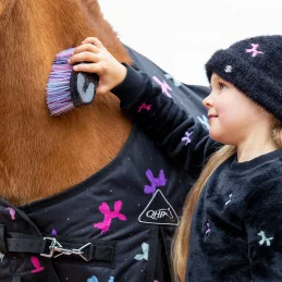 Kit de Pansage Sac à Dos Isalyn QHP | Poney Licorne & Paillettes | MCM