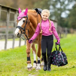 Kit de Pansage Sac à Dos Isalyn QHP | Poney Licorne & Paillettes | MCM