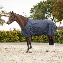 Couverture Extérieur Cheval 150g 1200D | Coupe Poitrail Mousse | MCM
