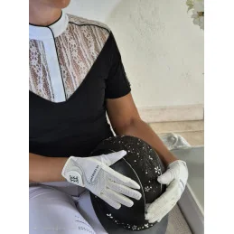 Polo Concours Équitation Dentelle Précieuse | La Cavalerie | Sellerie MCM