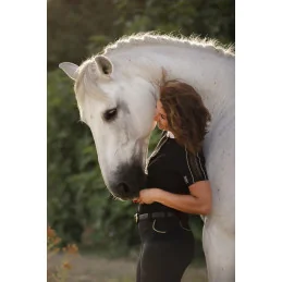 Polo Concours Équitation Col Mao Élégance | La Cavalerie | MCM