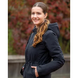 Manteau Équitation Hiver Livora QHP | Chaud & Étanche | Sellerie MCM