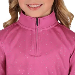 Polo Technique Chaud Isalyn QHP Enfant | Paillettes | Sellerie MCM