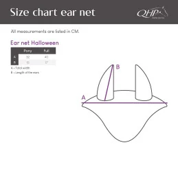 Bonnet d'Oreilles Cheval Halloween | Motifs funs | Sellerie MCM